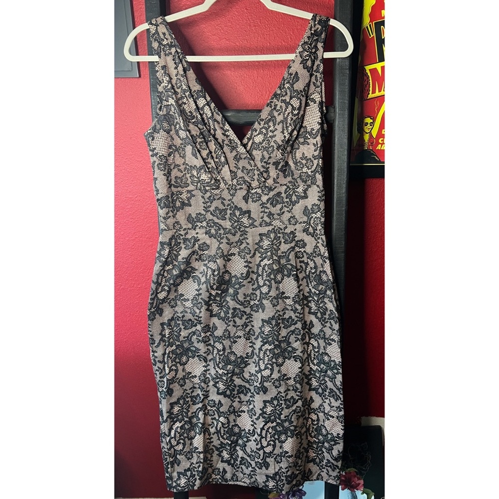 Stop Staring! Pin up wiggle dress Love Lace large
